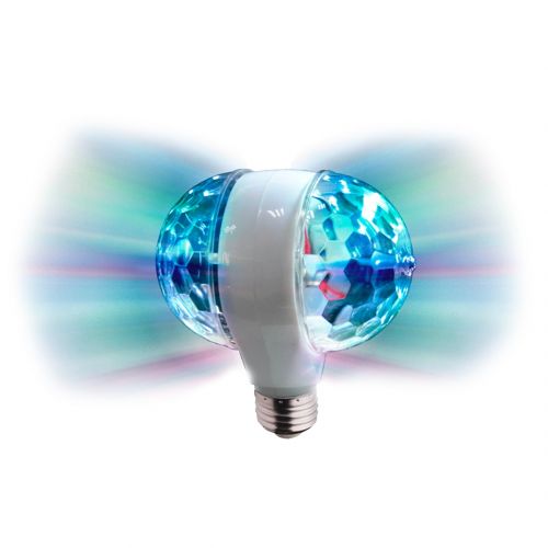 Karma CLB 2 Doppia Sfera Rotante a LED da 6 x 1W con Attacco E27