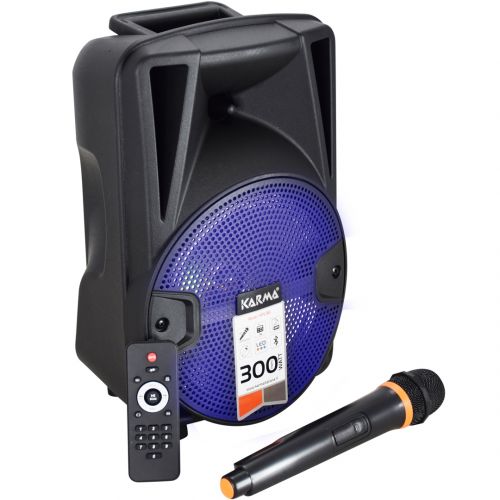 0Karma HPS B8 Diffusore Amplificato con Radiomicrofono 300W PMPO