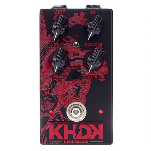 Pedale Distorsore KHDK Dark Blood Kirk Hammett Signature