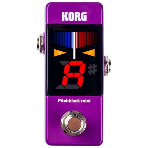 Korg Pitchblack Mini Purple - Accordatore a Pedale Viola