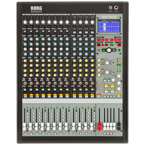 Korg SoundLink MW 1608 - Mixer Ibrido Analogico Digitale 16 Ch