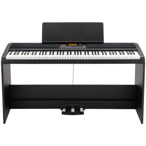 Korg XE20SP - Pianoforte Digitale Nero 88 Tasti con Supporto e Pedaliera
