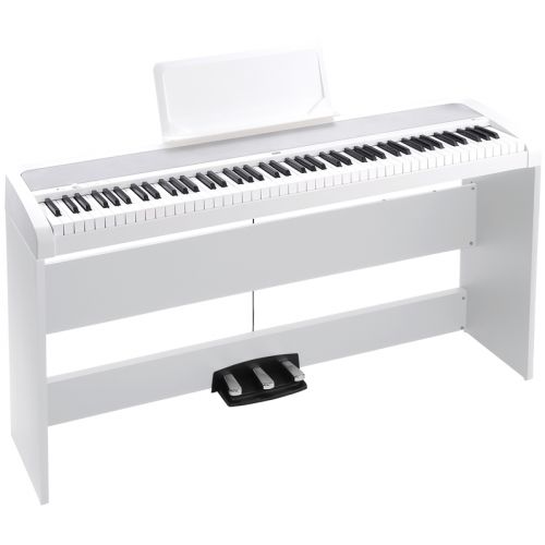 Korg B1 SP White - Pianoforte + Stand + Pedale