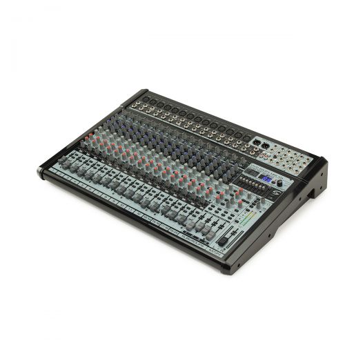 0 SOUNDSATION - Mixer Professionale a 20 canali di alta qualità con processore effetti Ambient Pro® e scheda audio USB I/O