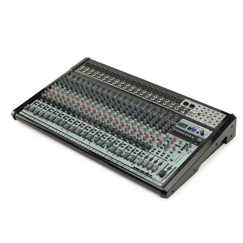 0 SOUNDSATION - Mixer Professionale a 24 canali di alta qualità con processore effetti Ambient Pro® e scheda audio USB I/O