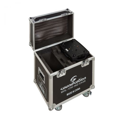 Flight Case Per Coppia Testa Mobile Mhl-12W-36Z-Rgbwav