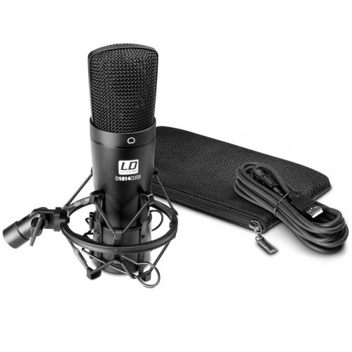 LD Systems D 1014 C USB - Microfono da Studio USB01