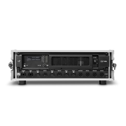 LD Systems DSP 44 K RACK - 4-Channel Dante™ DSP Power Amplifier and Patchbay in 19"Rack Case