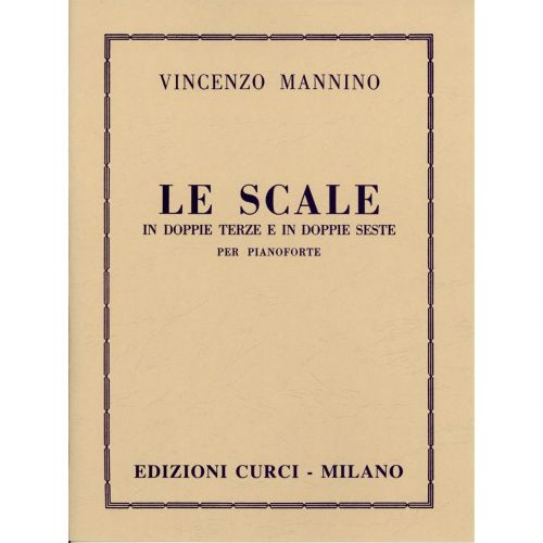 Edizioni Curci V. Mannino Le Scale in Doppie Terze e Doppie Seste