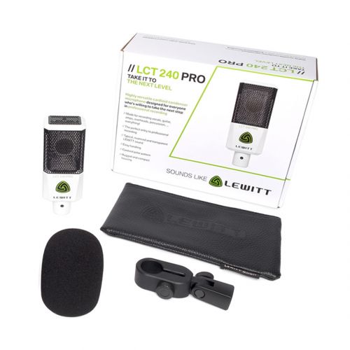 Lewitt LCT 240 Prowhite - Microfono a Condensatore Polarità Fissa 3