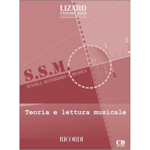 1 Lizard Ricordi Teoria e Lettura Musicale Libro + Cd