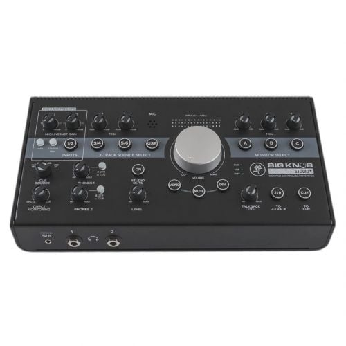 Mackie Big Knob Studio+ - Controller / Interfaccia Audio USB per Monitor da Studio