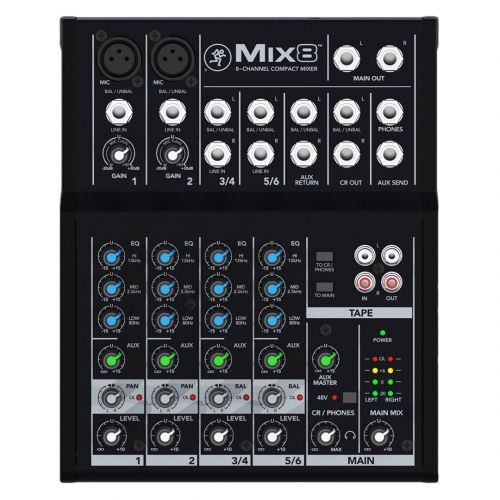 Mackie Mix8 - Mixer Passivo 8 Ch