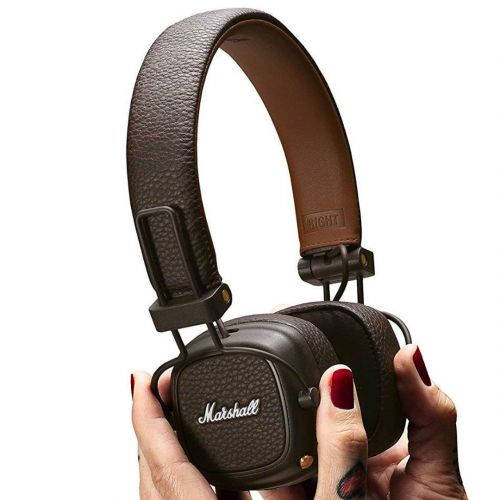 Marshall Headphones Lifestyle Major III Bluetooth Brown - Cuffie Bluetooth