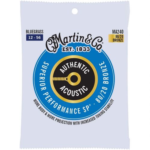 Martin & Co. - MA240 Authentic SP Bluegrass Bronze 12-56