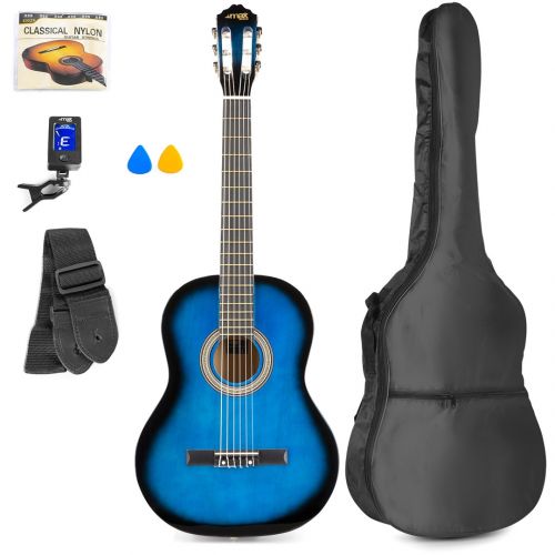 MAX SoloArt Classic Guitar Pack Blue