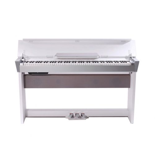 MEDELI CDP6000S - Pianoforte Digitale 88 Tasti Bianco con Mobile B-Stock