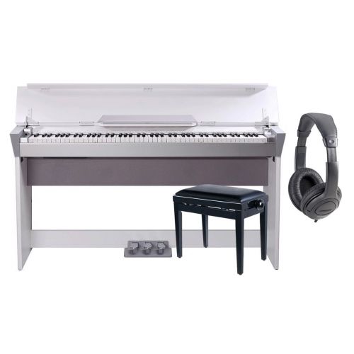 MEDELI Pianoforte digitale CDP6000S Mobile / Panca in legno e Cuffia Monitor