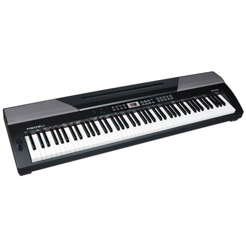 Medeli SP4000 - Pianoforte Digitale da Palco 88 Tasti Nero