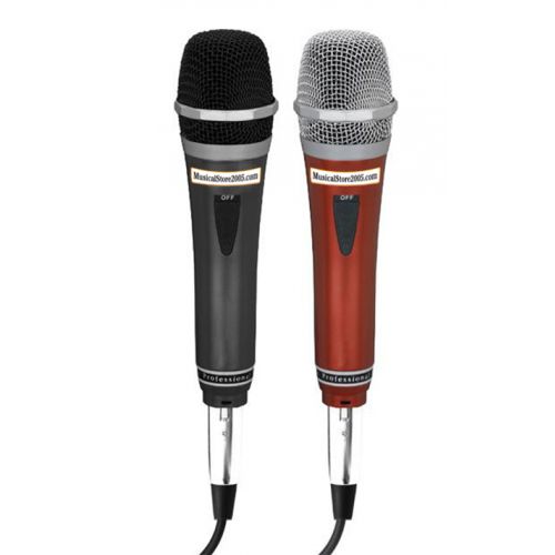 MS2005 Coppia di Microfoni Dinamici per Karaoke o Voce