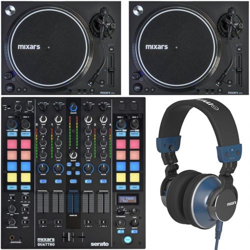 Mixars Set Up per DJ - Mixer / Coppia Giradischi / Cuffie