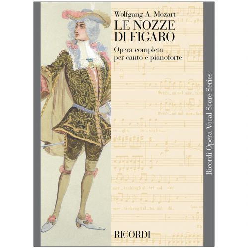 1 Mozart Le Nozze di Figaro Ricordi Spartito per Canto e Pianoforte