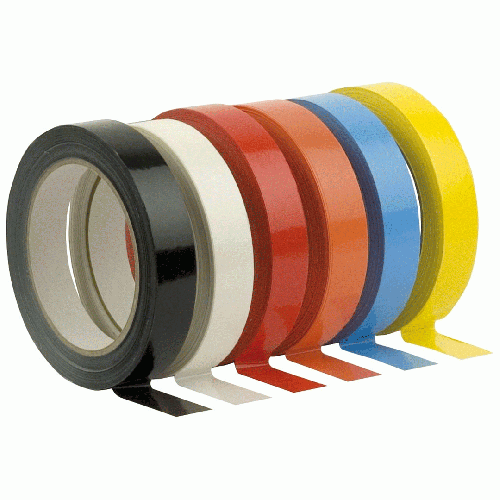 0 Showtec - PVC Tape - 19 mm/66 m, Rosso