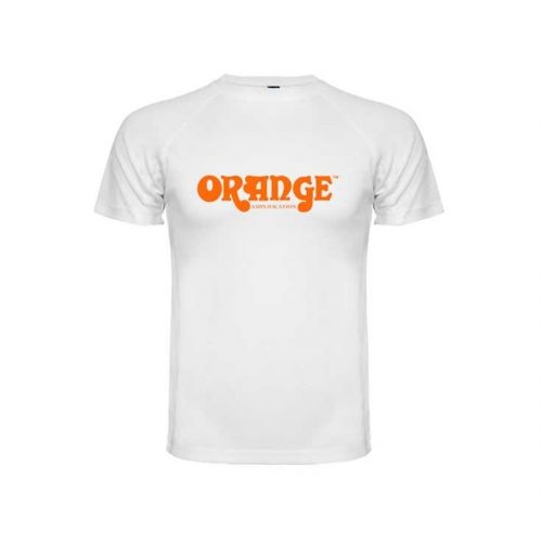 Orange T-Shirt White Taglia XL