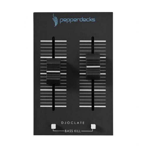 PEPPERDECKS DJOCLATE - Mini Mixer 2 Canali per Smartphone e Tablet 
