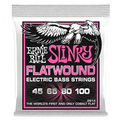 Ernie Ball 2814 Flatwound Super Slinky Bass 045-100
