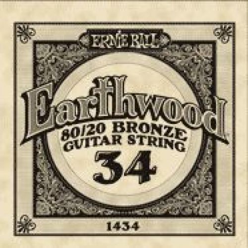 0 ERNIE BALL - 1434 - corda .034 - avvolgitura in bronzo 80/20