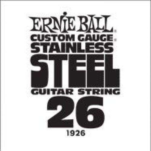 0 ERNIE BALL - 1926 - corda .026 - avvolgitura in acciaio inossidabile