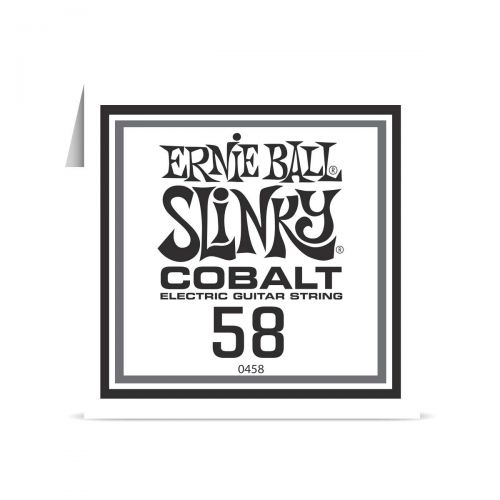 0 ERNIE BALL - 10458 - corda .058 - avvolgitura in ferro e cobalto