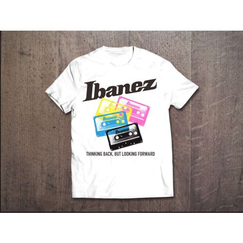 0 IBANEZ - T-Shirt Ibanez Cassette White - XL