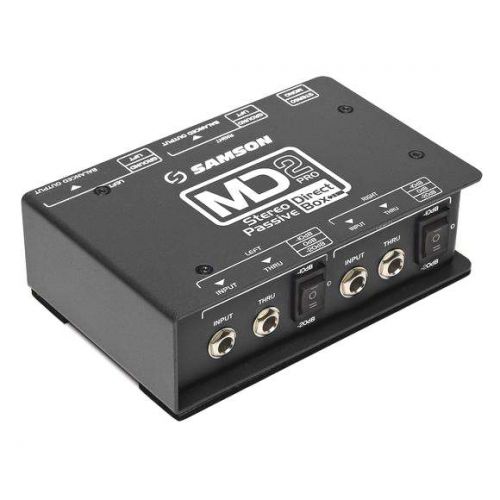 0 SAMSON - MD2PRO - D.I. Box Pro stereo - Passiva