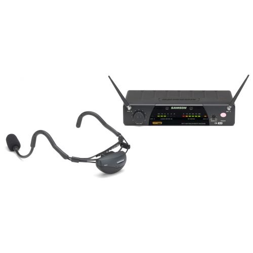 Samson AirLine 77 UHF Aerobics Headset System - Sistema Microfonico Wireless con Archetto N6