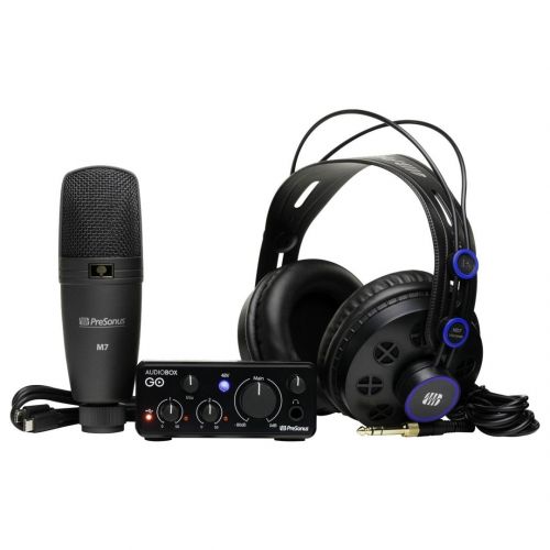 PreSonus AudioBox GO Creator Bundle Nero
