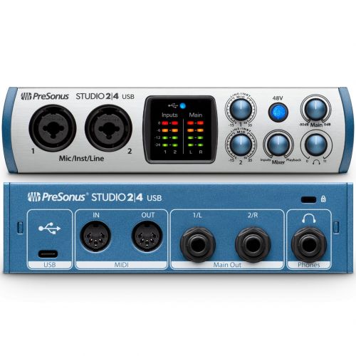 Presonus Studio 24 - Interfaccia Audio USB 2in/4out