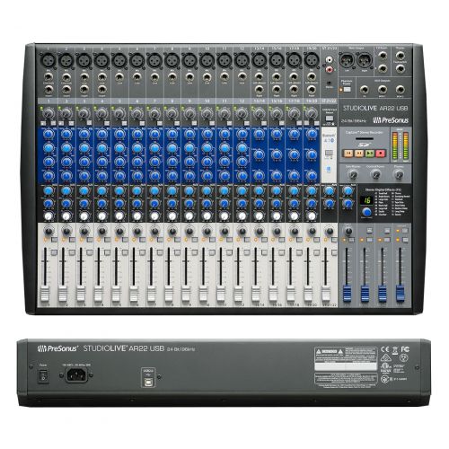 Presonus StudioLive AR22 USB - Mixer Audio Analogico Digitale 22 Canali