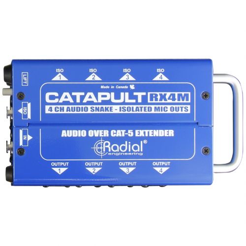 Radial Catapult RX4M - Modulo di Ricezione Snake Audio 4 Ch