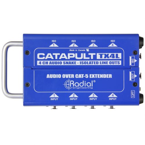 Radial Catapult TX4L - Modulo di Trasmissione Snake Audio 4 Ch