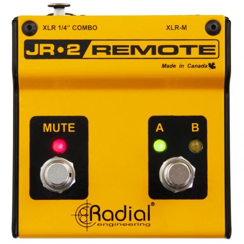 Radial JR2 - Pedale di Controllo Remoto con Doppio Switch