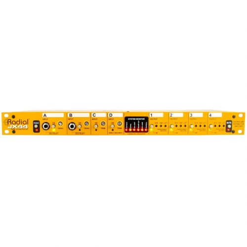 Radial JX44 - Signal Manager Professionale per Chitarra e Amp 4in/4out