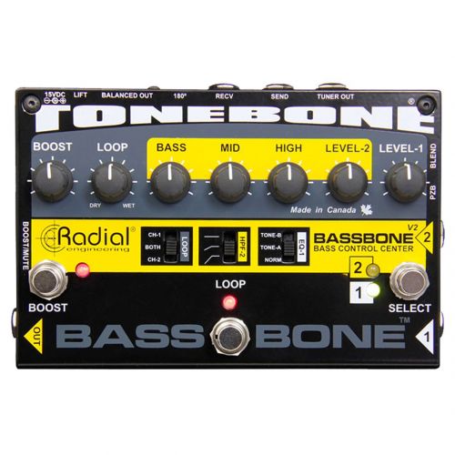 Radial Tonebone Bassbone V2 - Preamp per Basso 2 Canali