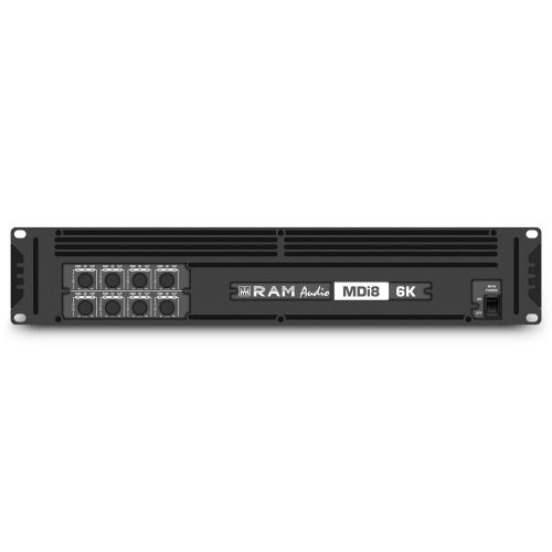 Ram Audio MDi8-2K7 - Amplificatore a 8 canali 8 x 340 W 4 Ohm