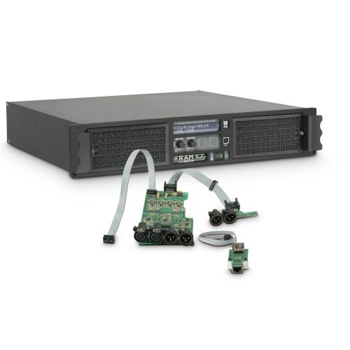 Ram Audio W 9000 DSP E - Finale di potenza PA 2 x 4400 W 2 Ohm incl. modulo DSP + Ethernet