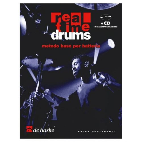 De Haske Publications Real Time Drums - Metodo Base per Batteria