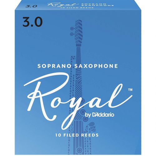 RICO RIB1030 - 10 Ance per Sax Soprano in Sib Royal Strength 3.0