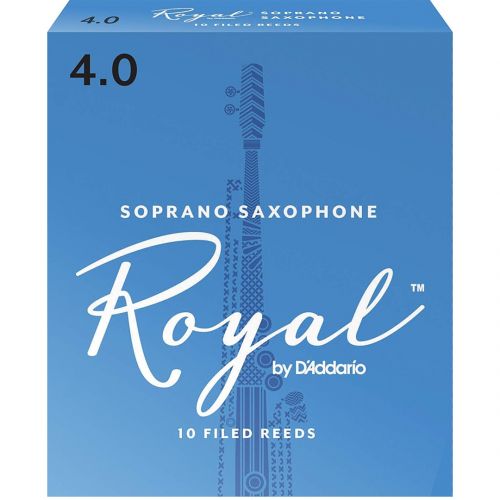 Rico RIB1040 - Ance per Sax Soprano in Sib Royal 4.0 10 pz