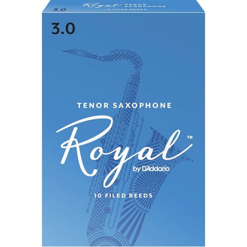 Royal fogli per tenore sassofono forza 3,0 in blister con 3 fogli rkb0330 